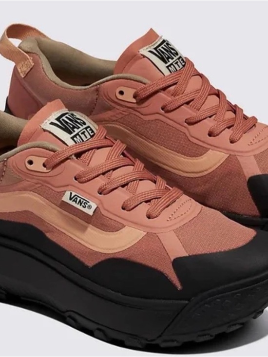 Vans Shoes - Vans Coral-Pink Platform Sneakers